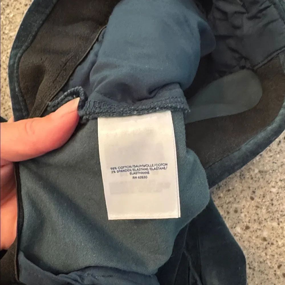 LANDS' END Velvet High Rise Pintuck Pants - Picture 5 of 15